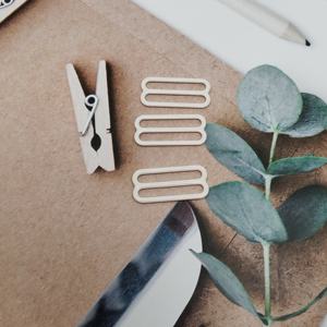 Anillos y Ajustadores Metálicos para Sujetador de 20-30mm, Venta al por Mayor, Deslizadores de Aleación Ecológica para Lencería, Accesorios para Sujetadores de Mujer - Product Image 1