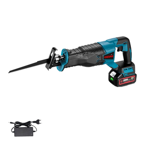 <span class=keywords><strong>เลื่อย</strong></span>ลูกสูบไร้สาย 18-24V, <span class=keywords><strong>เลื่อย</strong></span>ไฟฟ้า 3500SPM พร้อมแบตเตอรี่ 1.5Ah 2 ก้อน ใบ<span class=keywords><strong>เลื่อย</strong></span> 4 ใบสำหรับตัดไม้และโลหะ - Product Image 1