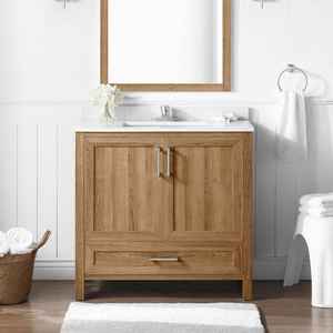 Tocador de almacenamiento inteligente para espacios organizados: mantenga <span class=keywords><strong>todo</strong></span> en su lugar con un tocador de baño elegante y sencillo - Product Image 6