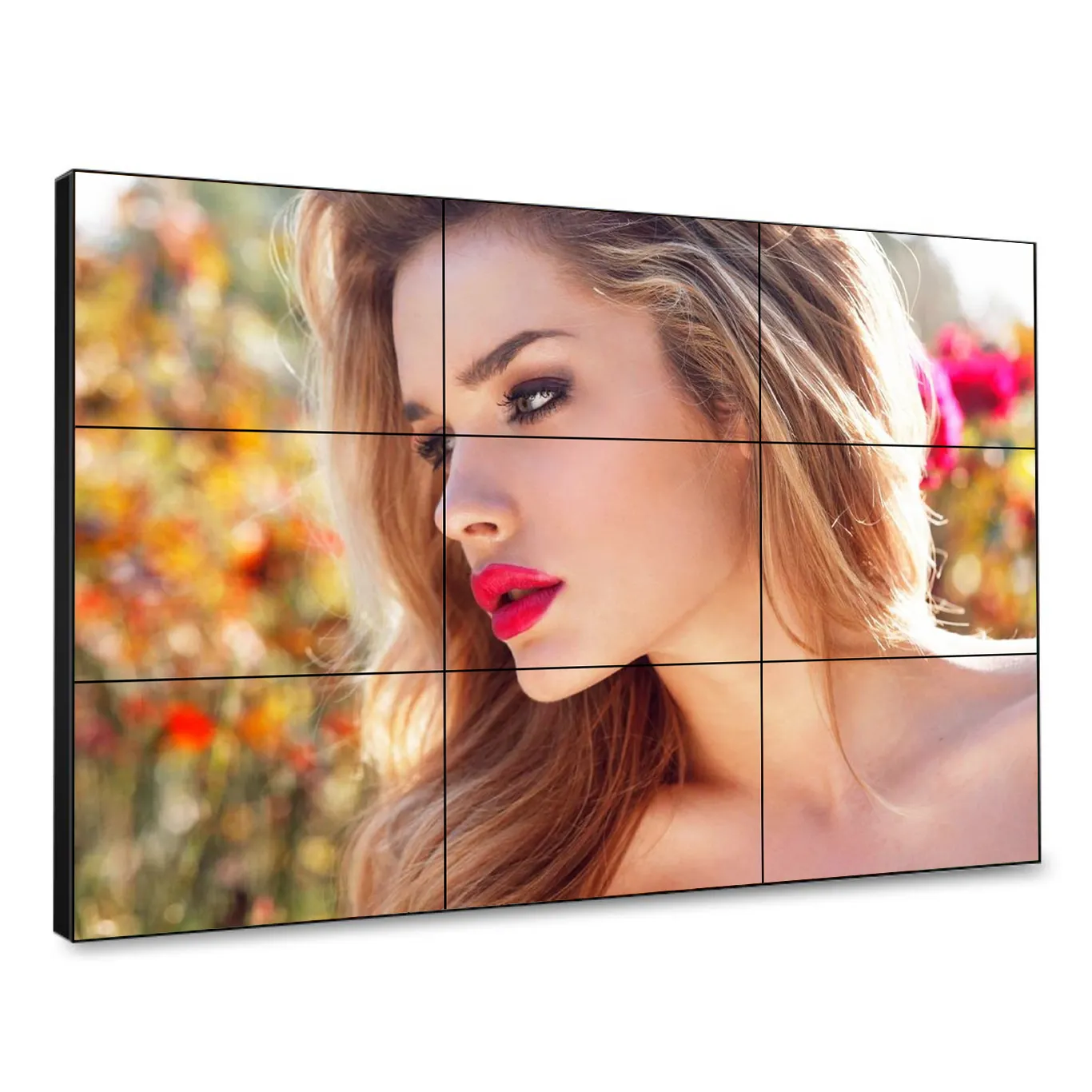 Hot good price 2x2 2x3 3x3 1.7mm multi screen videowall ultra narrow bezel display did lcd video wall