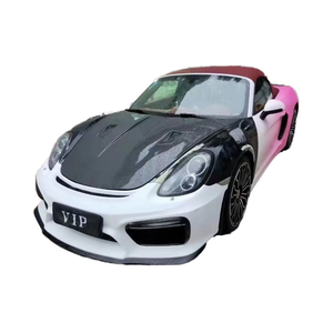 Kit de Carrocería de Fibra de Carbono Estilo GT4 en Estado Nuevo para Porsche 981, Capó - Product Image 1