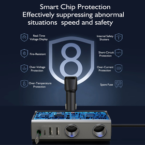 ที่ชาร์จในรถยนต์ GXY <span class=keywords><strong>GC11</strong></span> แบบเร็ว PD พร้อมไฟ LED แสดงสถานะการตรวจสอบแรงดันไฟฟ้า พอร์ต USB Type-C รองรับแรงดันไฟฟ้าเข้า 12-24V รับประกัน 1 ปี - Product Image 4