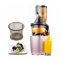 Honghao Big Feed Chute Commerciële Slow Juicer Machine Met Omgekeerde Functie Gemakkelijk Schoon Te Maken
