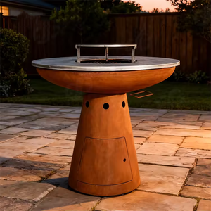 Brasero para Cocinar al Aire Libre, Parrilla de Acero Corten para Barbacoa - Product Image 5