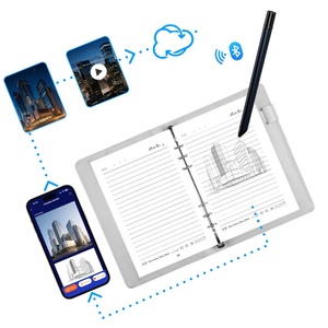 Libreta Inteligente con IA, Modelo 2026, A5, <span class=keywords><strong>de</strong></span> Cuero, con Bolígrafo Inteligente, Sincronización <span class=keywords><strong>de</strong></span> Pantalla, Grabación <span class=keywords><strong>de</strong></span> Reuniones en Texto - Product Image 1