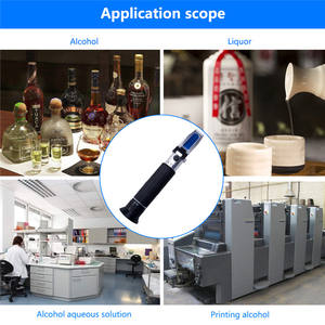 Refratômetro industrial do álcool para a medida do índice do álcool (<span class=keywords><strong>0</strong></span>-<span class=keywords><strong>80%</strong></span>) - Product Image 5