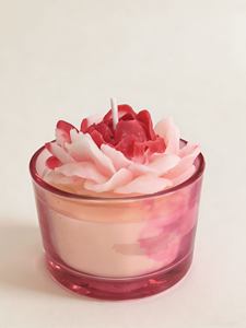 Mother's Day Floral Scented Candles Mixed Wax 20 40 Hours Burn Lavender Rose Scents for Gift Home Relaxation Decor - Product Image 3