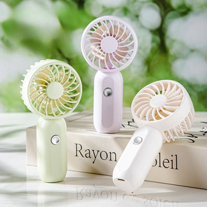 Kipas genggam USB portabel, kipas meja Mini tanpa sikat kecepatan tinggi, layar LED, dapat diisi ulang, hadiah <span class=keywords><strong>Promo</strong></span> Logo kustom - Product Image 3