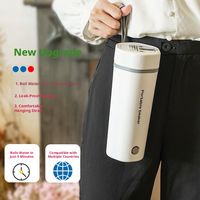 Bouilloire Électrique Portable 304SS 400ml Ébullition Rapide Protection Anti-Ébullition à Sec Anti-Fuite Certifiée FCC CE UL ROHS FDA Pour Maison et Voyage OEM ODM