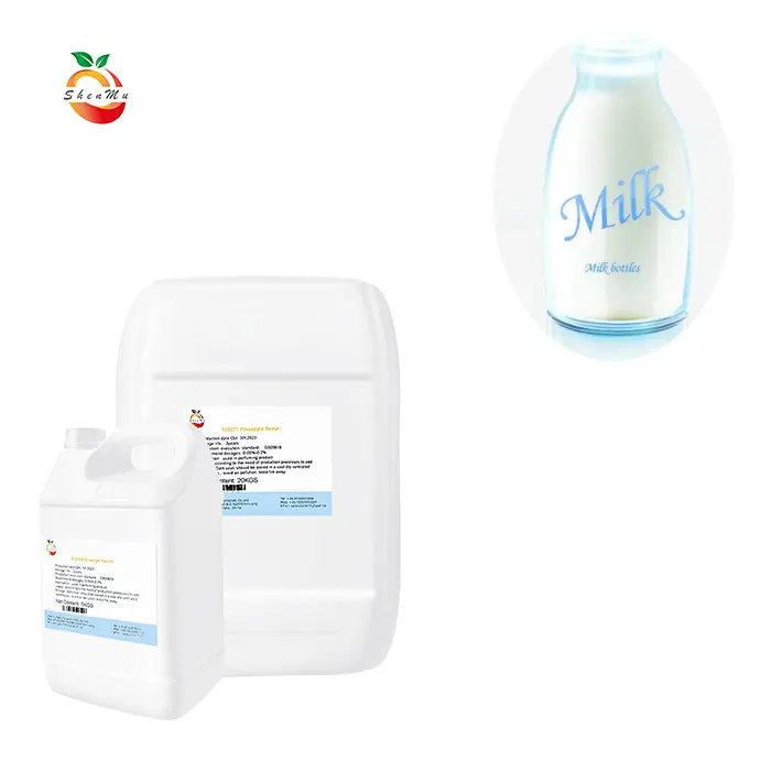 Sabor líquido concentrado de suministro de fábrica sabor a leche de plátano