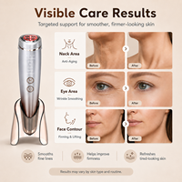 Appareil de massage facial chaud et froid anti-gonflement, machine électrique d'introduction de produits pour le visage, masseur de beauté pour le lifting et le raffermissement du visage et du cou