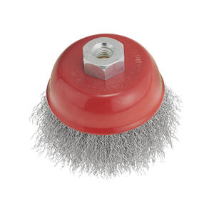 Abrasives, Wire <b>Brushes</b>, FERVI CUP <b>BRUSH</b> WITH WAVY WIRE - Product Image 1