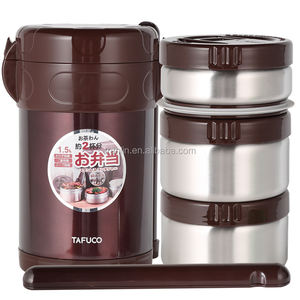 4 Laag 2.3l Roestvrijstalen Thermos Geïsoleerde Bento Tiffin Lunchbox Voedselfles Voor Warm Eten - Product Image 2