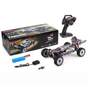 NOUVELLE Voiture RC Wltoys 124019 à grande vitesse 60 km/h, échelle 1/12, 2.4G, 4 roues motrices, châssis métallique, voiture de formule RC électrique, amortisseur hydraulique - Product Image 6
