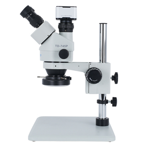 Eyepiece trinocular thiết bị điện tử chuyên nghiệp Zoom camera núi ánh sáng Ống nhòm mục tiêu USB kính hiển vi <span class=keywords><strong>video</strong></span> - Product Image 1