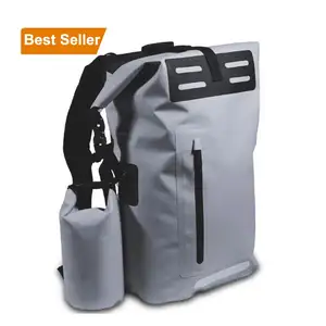 Beach Essentials 35L Waterproof PVC Tarpaulin Rolltop Backpack Dry Bag Pack For Kayaking Hiking Bag Waterproof Dry Bag