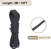Kit de 28 couleurs de paracord 550 Type III, 10 pieds chacun, 550 lb, 7 brins, en nylon, pour la fabrication de bracelets de survie, de cordons et de lanières DIY