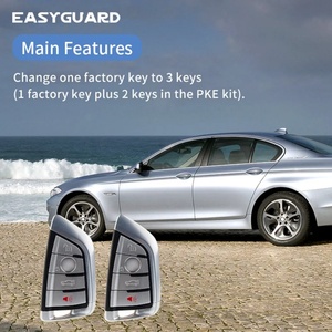 Système d'entrée sans clé passif EASYGUARD Smart Key Replacement Pke pour BMW avec bouton de démarrage OEM d'usine et accès confortable - Product Image 6