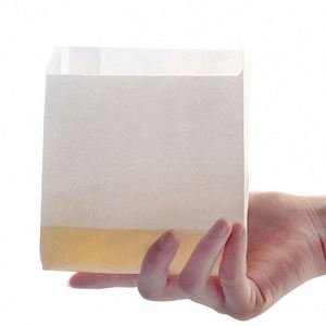 Bolsa de Papel Kraft Encerado para Empacar Waffles, Pastelería, Sándwiches, Galletas y Otros Productos, Resistente a la Grasa, con Logotipo Personalizado y Reciclable - Product Image 2