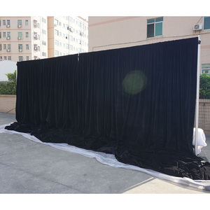 Double rods curtain luxury <b>backdrop</b> <b>stand</b> pipe and drape kit for wedding event - Product Image 3