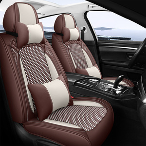 YLC 2025 Nuovi Arrivi Estivi, Set Completo di Coprisedili per 5 Posti, Anteriori e Posteriori, in Seta Ghiacciata Traspirante e Rinfrescante - Product Image 6