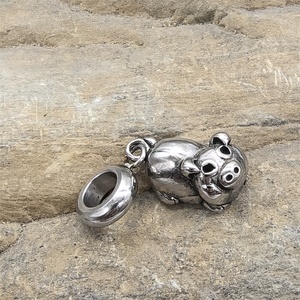 Ciondolo Scorrevole in Corda di Pelle con Grande Gancio, Effetto 3D, Segni Zodiacali Cinesi Vivaci, in Acciaio Inossidabile Personalizzato Yiwu Aceon - Product Image 6