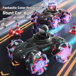 SJY-Q169 Voiture de course télécommandée avec projection de couleurs fantastiques et musique, jouet pour enfants, voiture de drift RC 4x4, cadeau pour enfants - Product Image 4