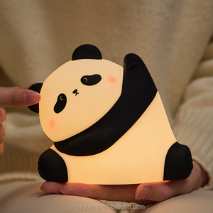 Lámpara Nocturna LED Personalizada <span class=keywords><strong>de</strong></span> <span class=keywords><strong>Kung</strong></span> <span class=keywords><strong>Fu</strong></span> <span class=keywords><strong>Panda</strong></span>, Linda Luz <span class=keywords><strong>de</strong></span> Silicona Recargable por USB con Interruptor, Decoración, Regalo para Niños - Product Image 3