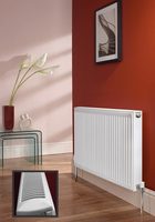 Vente directe d'usine - Radiateur à panneaux plats en acier lisse - Radiateurs à panneaux en acier - Chauffage central/autonome