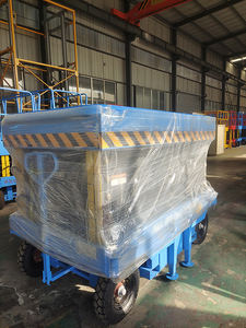 Platform Lift Gunting Hidrolik Mobile 4M 6M 8M 10M 12M 14M, Kapasitas Angkat 500kg, untuk Pekerjaan di Ketinggian, Bersertifikasi CE - Product Image 6