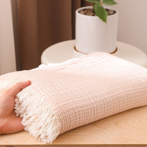 Coperta Pieghevole Leggera Personalizzabile in Cotone Organico 100% Super Morbido, Traspirante, Antistatica e Atossica - Product Image 1