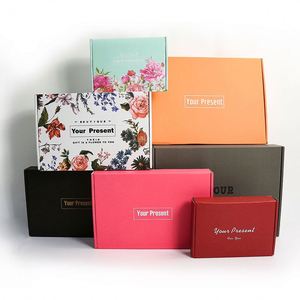 Recycled Paper Box Custom Gift Package Paper Box Printed Corrugated Cardboard shipping