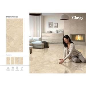 Vistaar Carrara Wood Stone Porcelain <b>Tiles</b> 600x1200mm High Gloss Polished Glazed Floor Wall - Product Image 6