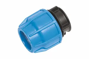 Raccords de compression HDPE haute pression 110 mm Embout de surface lisse de qualité industrielle pour tuyaux agricoles en PP - Product Image 4