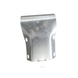 Extrémité de tampon de <span class=keywords><strong>borne</strong></span> en queue de poisson en acier galvanisé pour les zones à fort trafic Rambarde de circulation à faisceau W Barrière de collision Métal durable - Product Image 6