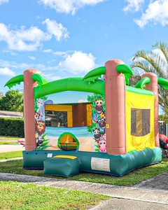 Nhà trả lại bơm hơi thương mại aeor với đường trượt nước và hồ bơi ngoài trời nhảy lâu đài <span class=keywords><strong>bouncy</strong></span> Combo trẻ em nhà <span class=keywords><strong>Bouncer</strong></span> - Product Image 3