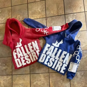 Sweat-shirt à capuche en coton 100% de haute qualité avec logo personnalisé, anti-boulochage, anti-plis, pour homme - Product Image 5