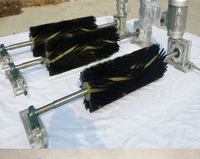 Brosse rouleau rotative, 5 pièces, pour convoyeur