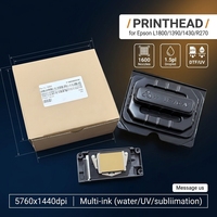 Printhead F173050 untuk L1800 1390 1400 1410 1430 1500W R270 R330 540 Nozzle 6 Warna A3+ DTF UV Pengganti Kepala Printer Foto