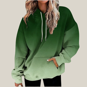 2025 男士休闲连帽衫 100% 棉水洗套头衫 长袖 秋冬运动必备 日常时尚 - Product Image 1