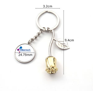 Millantech USA Free Tax Rose Gold Keyhook y llavero Now I'm Going Too Llavero Marketing personalizado Productos promocionales Regalos - Product Image 4