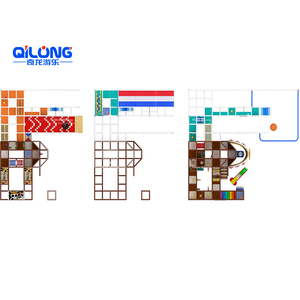 Trẻ Em Và Người Lớn Phiêu Lưu Trong Nhà Sân Chơi Trampoline Công Viên Thiết Bị Với <span class=keywords><strong>Ninja</strong></span> CHIẾN BINH Và Bọt Pit - Product Image 3