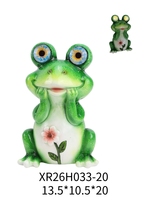 Figur Hewan Resin Lukis Tangan Grosir Sapi Highland Mata Biru Besar Hiasan Taman Hadiah Paskah untuk Dekorasi Pecinta Hewan Peliharaan