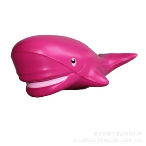 Pu Whale Shape Fidget Toy High <b>Rebound</b> Stress Relief For Kids 2 To 4 Years Unisex - Product Image 5