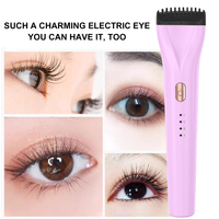 Recourbe-cils chauffant, chauffe rapide en 30 secondes, 3 modes de chauffe, bouclage à 360 degrés, portable, rechargeable, vente en gros