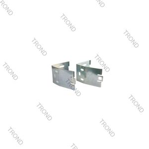 Support en zinc Sleek L Clip pour stores romains de plafond Traitement de fenêtre moderne pour la maison et le jardin - Product Image 4