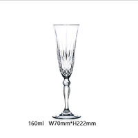 Verres à vin rouge Bourgogne européens, flûtes à champagne rétro gaufrées pour hôtels, clubs, bars, vente en gros