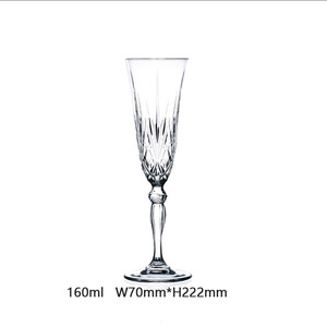 Copas de Vino Tinto Borgoña Europeas, Flauta de Champán Retro con Relieve, para Hoteles, Clubes, Bares, Venta al Por Mayor - Product Image 6
