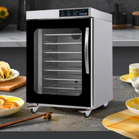 Oven Proofer Adonan Listrik Komersial 6 Rak Kontrol Digital Pintu Berengsel Peralatan Bakery