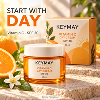 Crème de Jour à la Vitamine C, Crème de Nuit au Rétinol, Éclaircissante, Hydratante, Soins de la Peau, Fabricant OEM ODM en Marque Blanche, Vente en Gros
